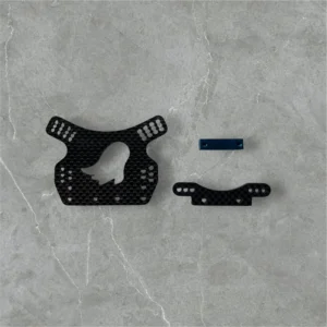 Rubber tire, late  model, front shock tower and camber link
